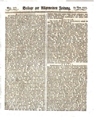 Allgemeine Zeitung Samstag 29. November 1823