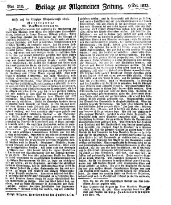 Allgemeine Zeitung Dienstag 9. Dezember 1823