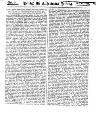 Allgemeine Zeitung Dienstag 28. Dezember 1824