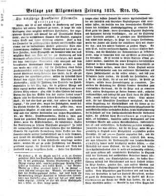 Allgemeine Zeitung Donnerstag 19. Mai 1825