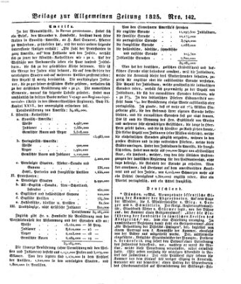 Allgemeine Zeitung Sonntag 22. Mai 1825