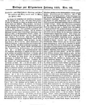 Allgemeine Zeitung Samstag 28. Mai 1825