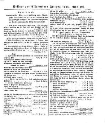 Allgemeine Zeitung Sonntag 5. Juni 1825