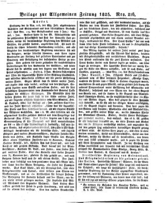 Allgemeine Zeitung Donnerstag 4. August 1825