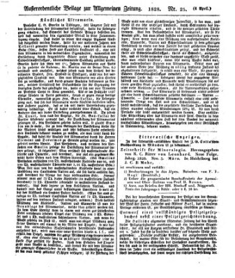 Allgemeine Zeitung Freitag 4. April 1828