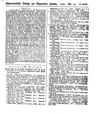 Allgemeine Zeitung Freitag 25. April 1828