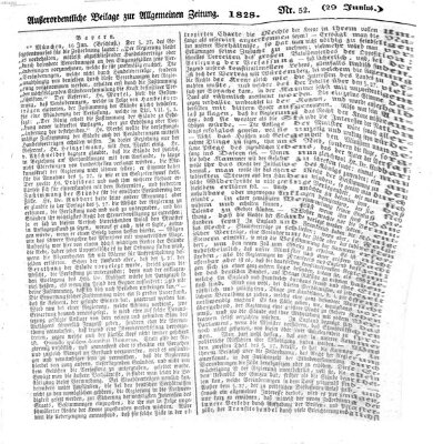 Allgemeine Zeitung Sonntag 29. Juni 1828