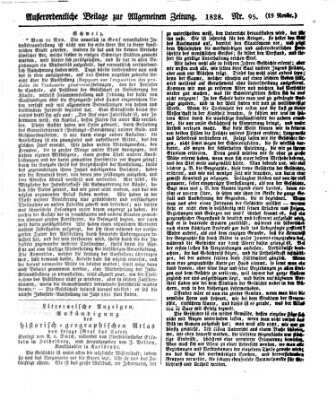 Allgemeine Zeitung Mittwoch 19. November 1828