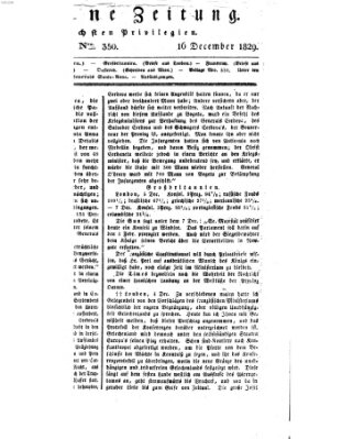 Allgemeine Zeitung Mittwoch 16. Dezember 1829