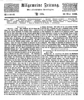 Allgemeine Zeitung Mittwoch 23. Mai 1832