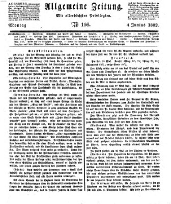 Allgemeine Zeitung Montag 4. Juni 1832