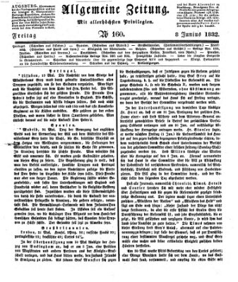 Allgemeine Zeitung Freitag 8. Juni 1832