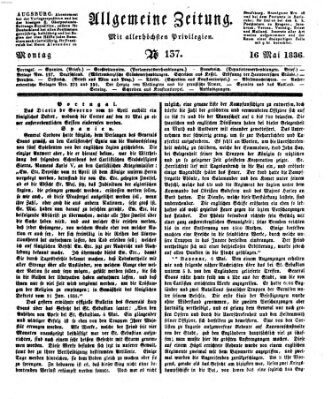 Allgemeine Zeitung Montag 16. Mai 1836