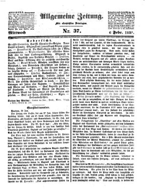 Allgemeine Zeitung Mittwoch 6. Februar 1839