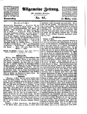 Allgemeine Zeitung Donnerstag 28. März 1839