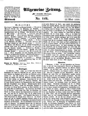 Allgemeine Zeitung Mittwoch 22. Mai 1839