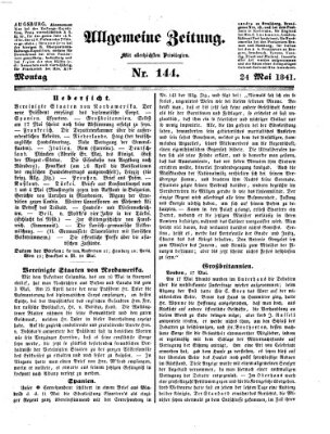 Allgemeine Zeitung Montag 24. Mai 1841