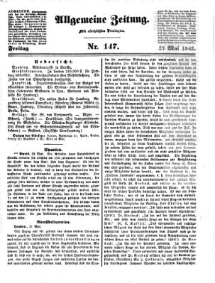 Allgemeine Zeitung Freitag 27. Mai 1842