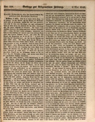 Allgemeine Zeitung. Beilage zur Allgemeinen Zeitung (Allgemeine Zeitung) Samstag 6. Mai 1843