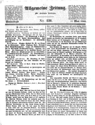 Allgemeine Zeitung Samstag 11. Mai 1844