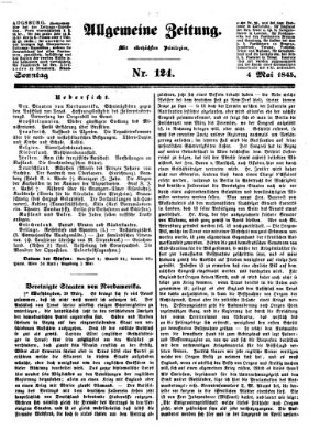 Allgemeine Zeitung Sonntag 4. Mai 1845