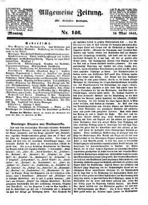 Allgemeine Zeitung Montag 26. Mai 1845