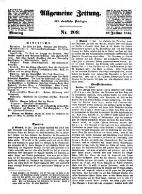 Allgemeine Zeitung Montag 28. Juli 1845