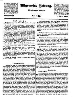 Allgemeine Zeitung Samstag 2. Mai 1846