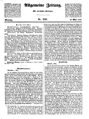 Allgemeine Zeitung Montag 10. Mai 1847