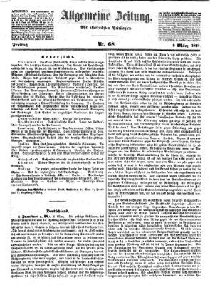 Allgemeine Zeitung Freitag 9. März 1849