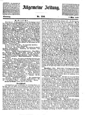 Allgemeine Zeitung Sonntag 6. Mai 1849