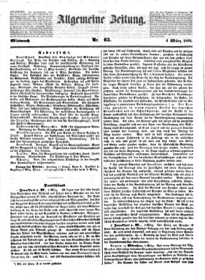 Allgemeine Zeitung Mittwoch 6. März 1850