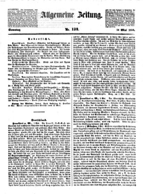 Allgemeine Zeitung Sonntag 12. Mai 1850