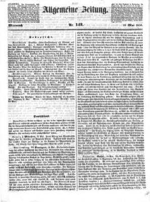 Allgemeine Zeitung Mittwoch 22. Mai 1850