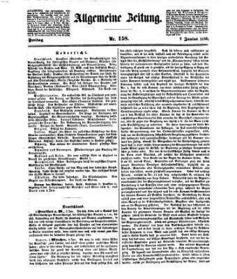 Allgemeine Zeitung Freitag 7. Juni 1850