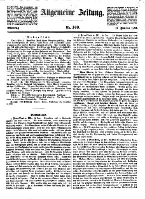 Allgemeine Zeitung Montag 17. Juni 1850