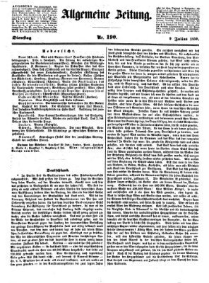 Allgemeine Zeitung Dienstag 9. Juli 1850