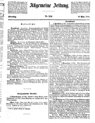 Allgemeine Zeitung Dienstag 30. Mai 1854