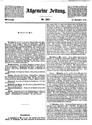 Allgemeine Zeitung Mittwoch 24. Oktober 1855
