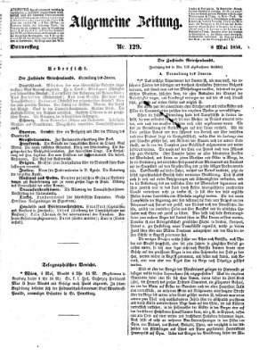 Allgemeine Zeitung Donnerstag 8. Mai 1856