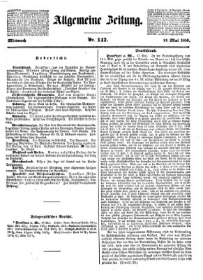 Allgemeine Zeitung Mittwoch 21. Mai 1856