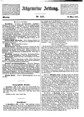 Allgemeine Zeitung Montag 26. Mai 1856