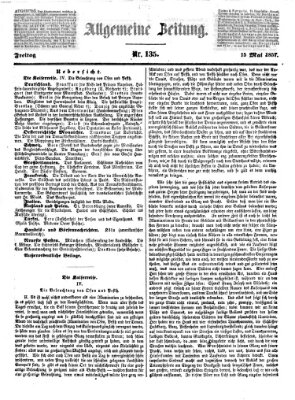 Allgemeine Zeitung Freitag 15. Mai 1857