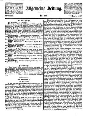 Allgemeine Zeitung Mittwoch 3. Juni 1857