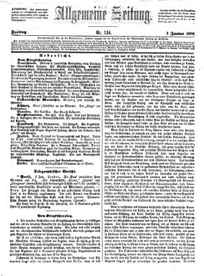 Allgemeine Zeitung Freitag 3. Juni 1859