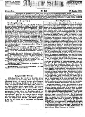 Allgemeine Zeitung Donnerstag 23. Juni 1859