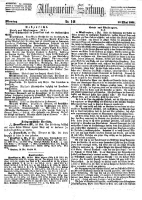 Allgemeine Zeitung Montag 26. Mai 1862