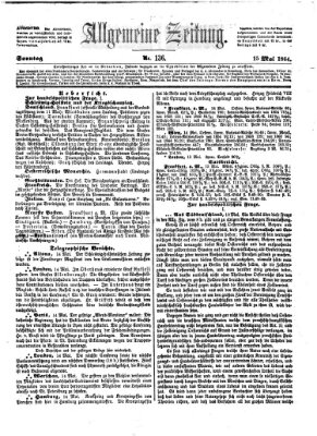 Allgemeine Zeitung Sonntag 15. Mai 1864