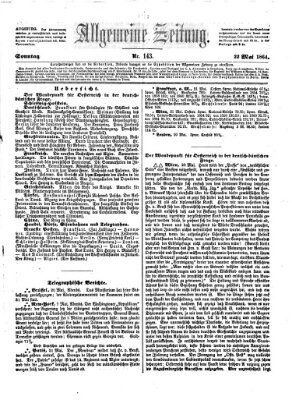 Allgemeine Zeitung Sonntag 22. Mai 1864