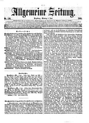 Allgemeine Zeitung Montag 5. Juni 1865